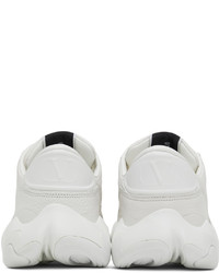 Valentino Garavani White Bubbleback Low Sneakers