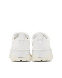 Eytys White Canvas Angel Sneakers