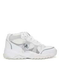 Axel Arigato White Catfish High Top Sneakers