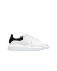 Alexander McQueen White Chunky Sole Leather Sneakers