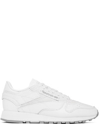 Reebok Classics White Classic Leather Sneakers