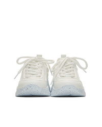 MSGM White College Hiking Sneakers