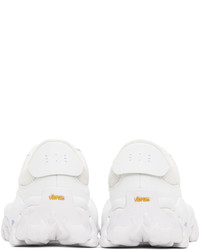 McQ White Crimp Sneakers