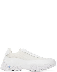 McQ White Crimp Sneakers