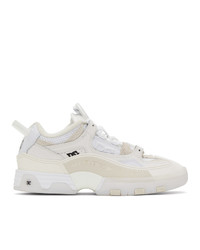Doublet White Dc Shoes Edition Hybrid Sneakers
