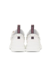 Gucci White Flashtrek Sneakers
