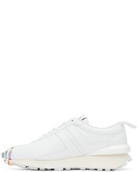 Lanvin White Gallery Dept Edition Leather Bumpr Sneakers