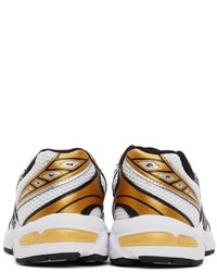 Asics White Gold Gel 1130 Sneakers