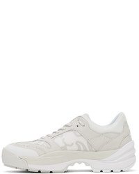 Kenzo White Grey Work Sneakers