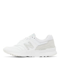 New Balance White Iridescent 997h Sneakers