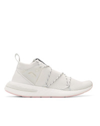 adidas Originals White Knit Arkyn Sneakers