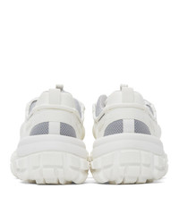 Acne Studios White Lace Up Sneakers