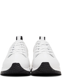 Pierre Hardy White Leather Street Life Sneakers