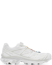 Salomon White Limited Edition Xt 6 Adv Sneakers