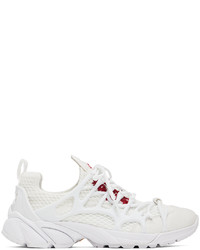 44 label group White Low Sneakers
