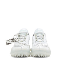 Off-White White Mesh Odsy Sneakers
