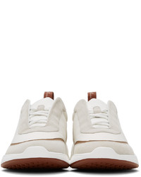 Loro Piana White Modular Walk Sneaker