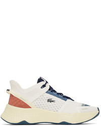 Lacoste White Navy Court Drive Sneakers