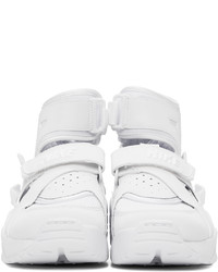 Comme Des Garcons Homme Plus White Nike Edition Air Carnivore Sneakers