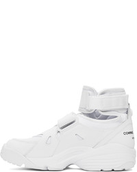 Comme Des Garcons Homme Plus White Nike Edition Air Carnivore Sneakers