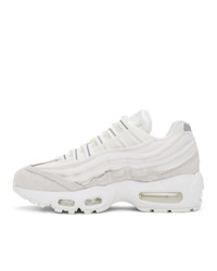 Comme Des Garcons Homme Plus White Nike Edition Air Max 95 Sneakers