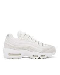 Comme des Garcons Homme Plus White Nike Edition Air Max 95 Sneakers