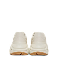 Gucci White Ny Yankees Edition Rython Sneakers