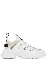 McQ White Orbyt Descender 20 Sneakers