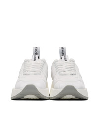 MM6 MAISON MARGIELA White Padded Low Top Sneakers