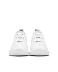 Miu Miu White Patent Run Sneakers