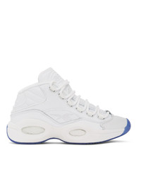 Reebok Classics White Question Mid Sneakers