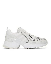 adidas Originals White Qzt Gazelle Sneakers