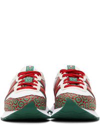 Casablanca White Red New Balance Edition 237 Sneakers