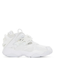 Juun.J White Reebok Edition Pump Court Sneakers