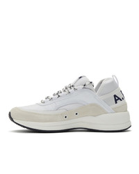 A.P.C. White Run Around Sneakers