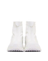 11 By Boris Bidjan Saberi White Salomon Edition Bamba 2 High Sneakers