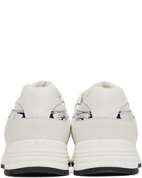 Giuseppe Zanotti White Silver Gz Sneakers