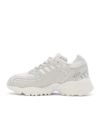 adidas Originals White Torsion Trdc Sneakers