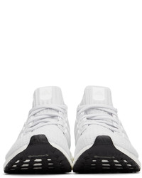 adidas Originals White Ultraboost 40 Dna Sneakers