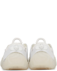 Kenzo White Wave Sneakers