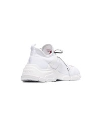 Prada White Xy Logo Sneakers