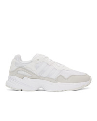 adidas Originals White Yung 96 Sneakers