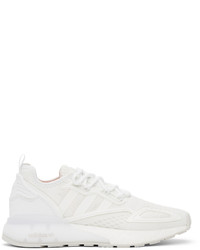 adidas Originals White Zx 2k Boost Sneakers