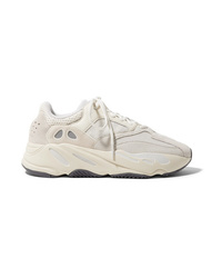 adidas Originals Yeezy Boost 700 Suede Leather And Mesh Sneakers