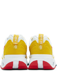 Nike Yellow White Air Max Dawn Low Top Sneakers