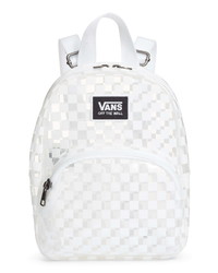 Vans Gettin It Clear Checkerboard Mini Backpack