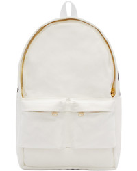 Off-White White Canvas Backpack