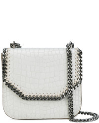 Stella McCartney Crocodile Effect Falabella Box Shoulder Bag