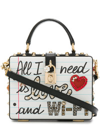 Dolce & Gabbana Dolce Box Bag With Appliqu