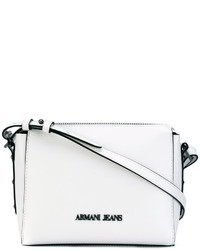 Armani Jeans Logo Plaque Shoulder Bag